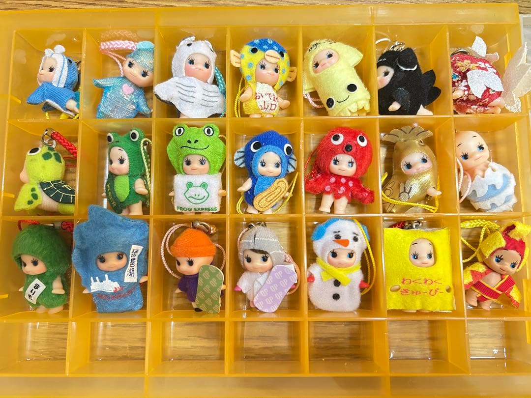 ご当地キューピー　コスチュームキューピー　まとめ売り　21個　魚や海の生き物など