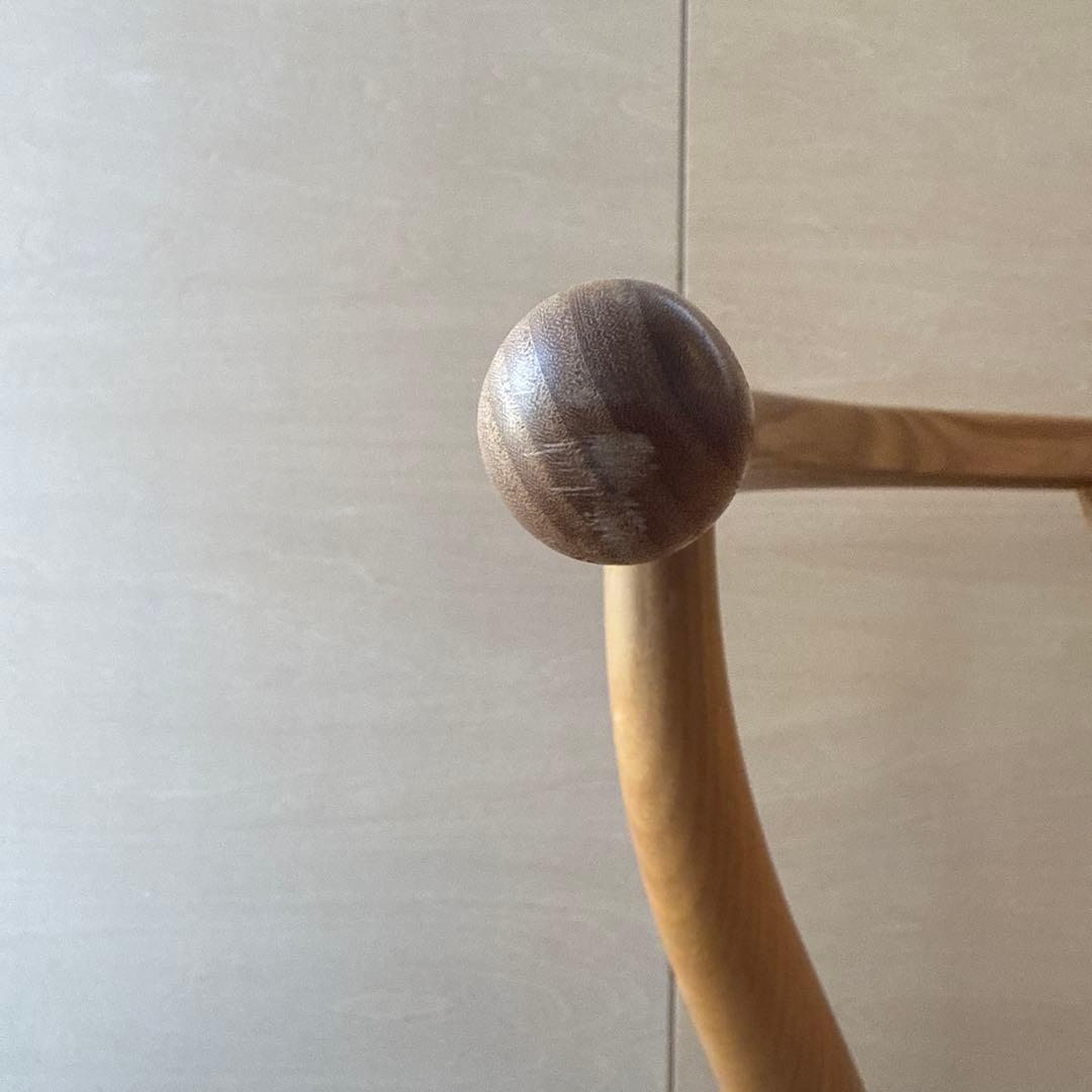 ch24 Yチェア エルム材 SH45cm birthday edition