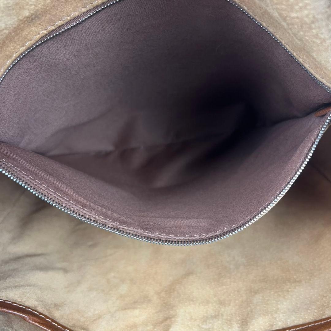 HIROFU ヒロフ カーフレザー バッグ キャラメルブラウン A4対応