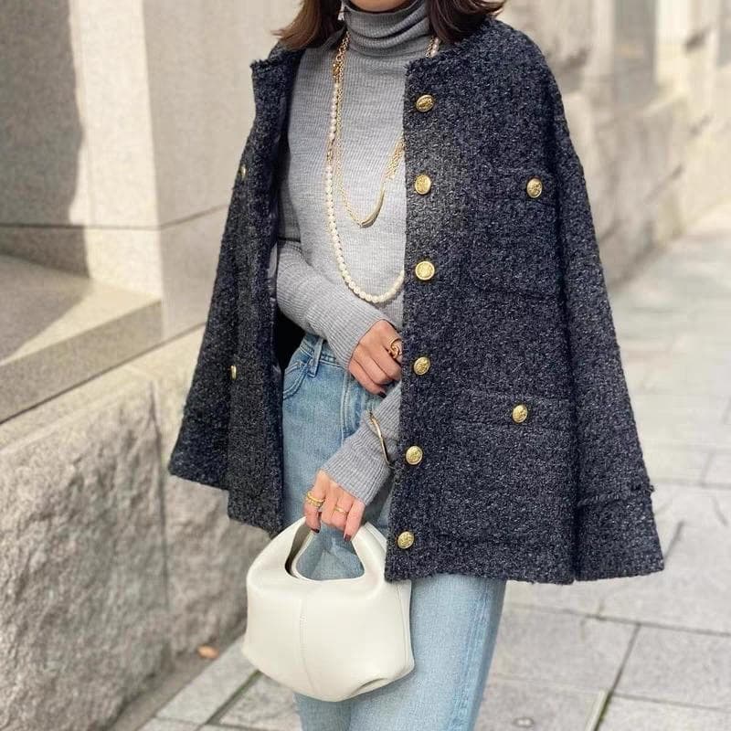 Loungedress ラウンジドレス ツイードジャケット ブラウン