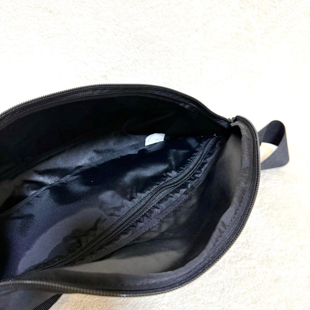 未使用級 BRIEFING ボディバッグ FANNY PACK 黒 ブラック