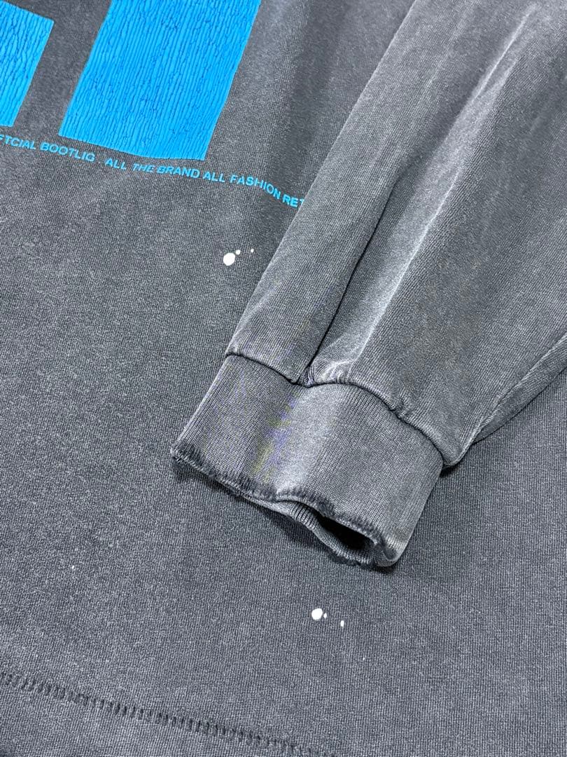 新品 セントマイケル KLF ブラック ロングスリーブTシャツ Lサイズ