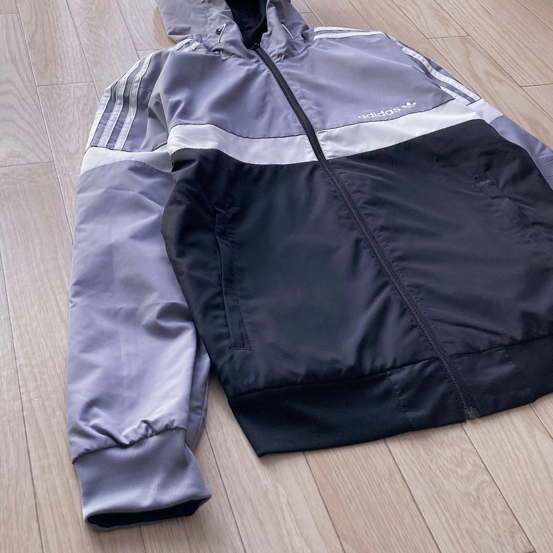 【リバーシブル】アディダスオリジナル ジャージ フルジップアップ パーカー
