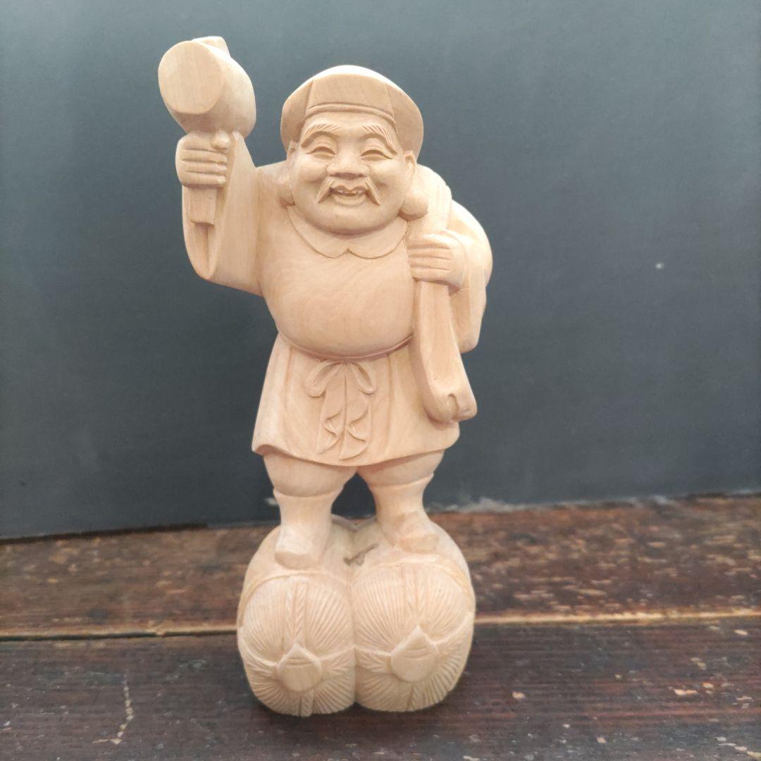 七福神　木彫り①