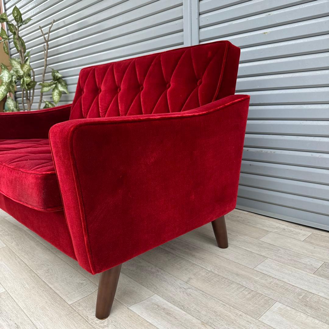 限定品　希少品　karimoku カリモク60 ロビーチェア 2シータ