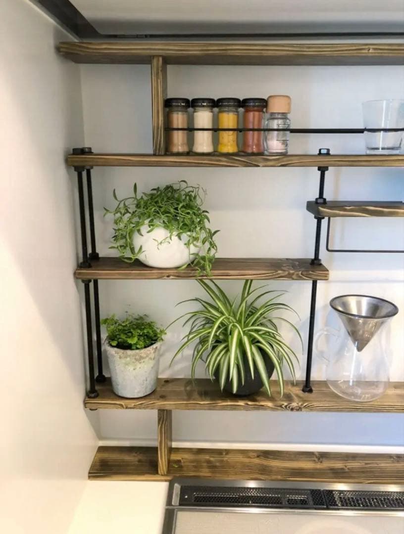 耐震 突っ張り式 キッチン収納キッチンラックCentral☆☆スパイスラック