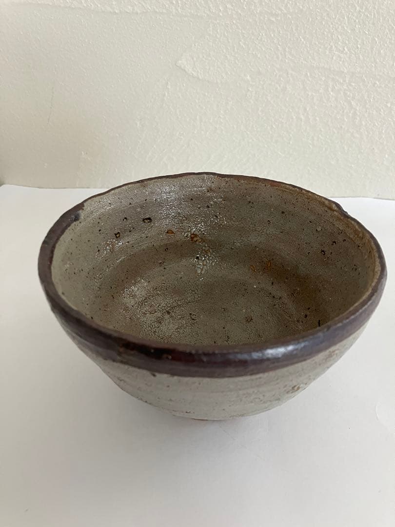 唐津焼　西岡　小十作　皮鯨茶碗