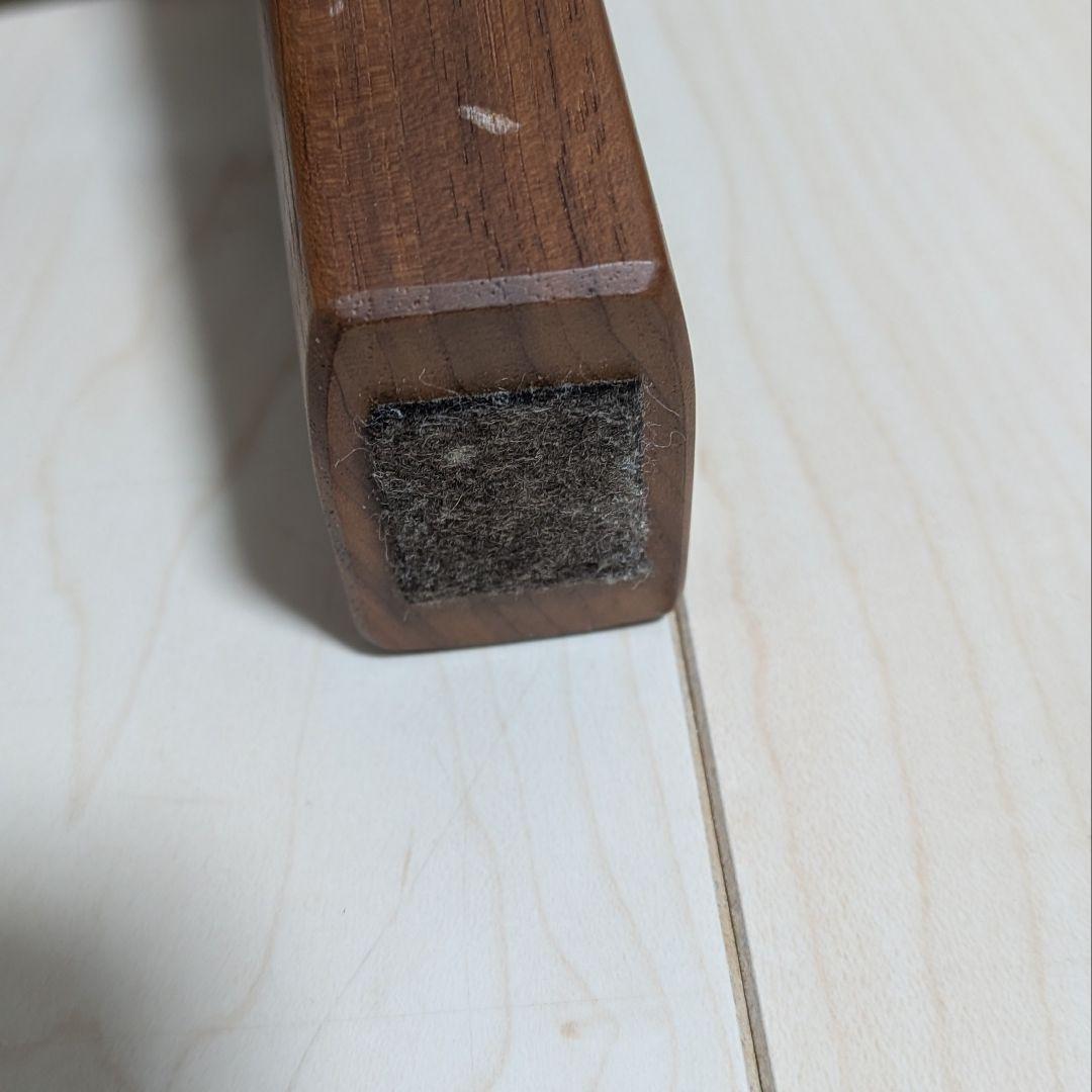 カリモク 本革 スツール オットマン 美品