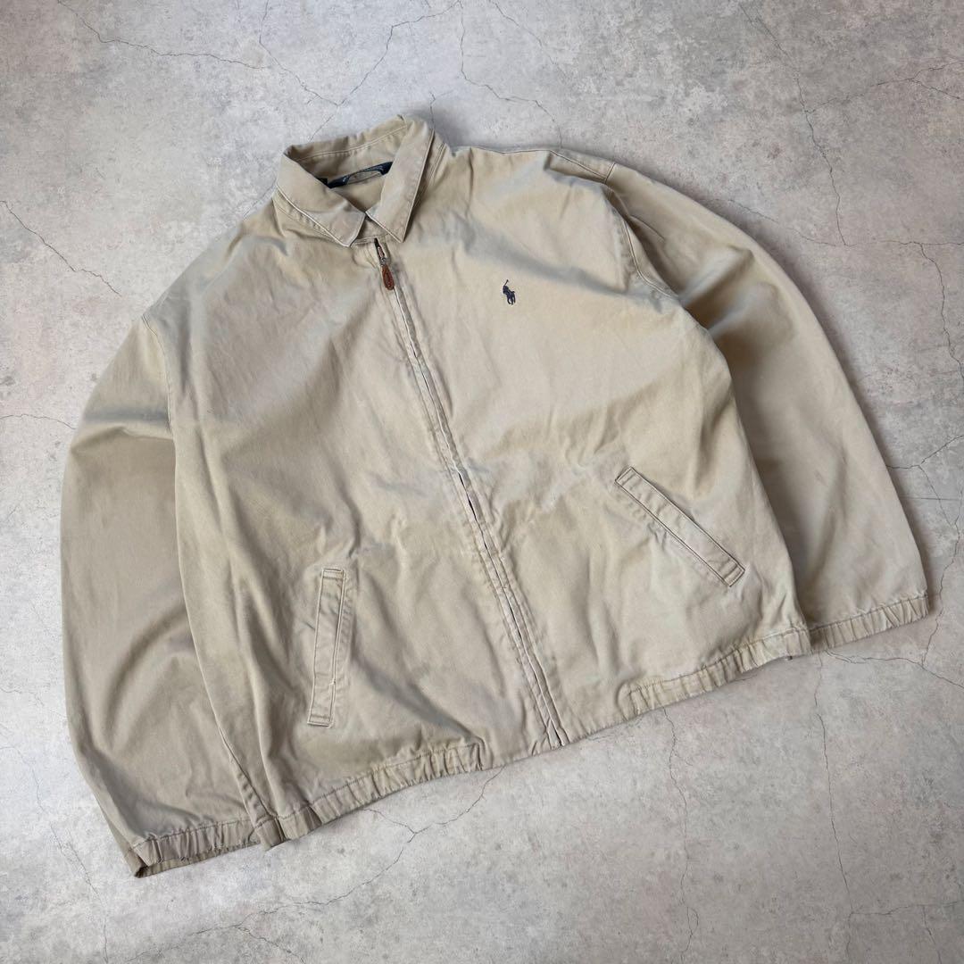 Polo by Ralph Lauren スウィングトップ ロゴ ベージュ