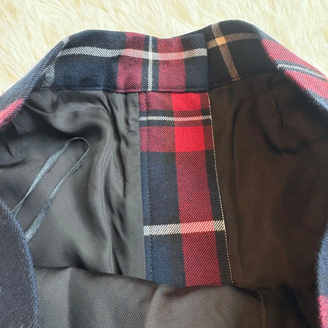 ヴィヴィアンウエストウッド チェック巻きスカートライティングスカート オーブ