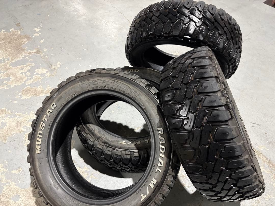 MUDSTAR RADIAL M/T 215/60R17 タイヤ4本セット