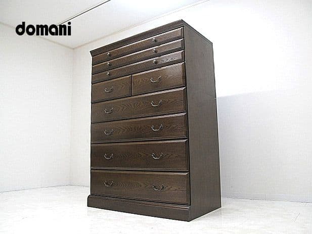 【展示品】カリモク ドマーニ クイーンズライフ ハイチェスト 　約48万