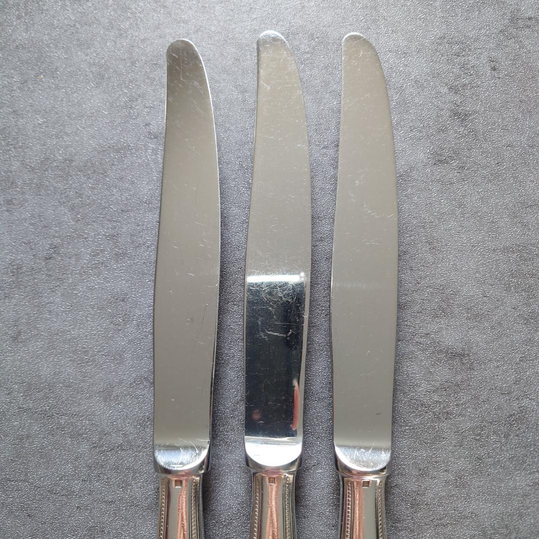 クリストフル パール テーブルナイフ 3点