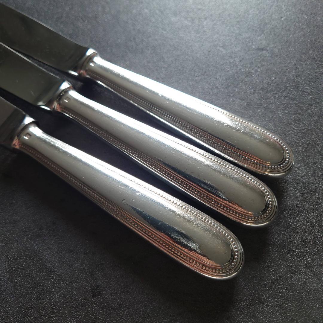 クリストフル パール テーブルナイフ 3点