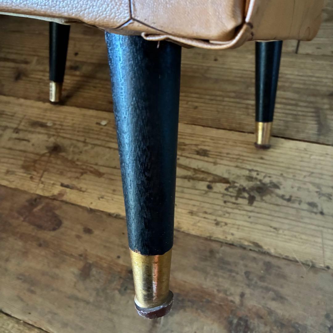 2点セット ヴィンテージ レトロ ソファ 喫茶 カフェ ミッドセンチュリー