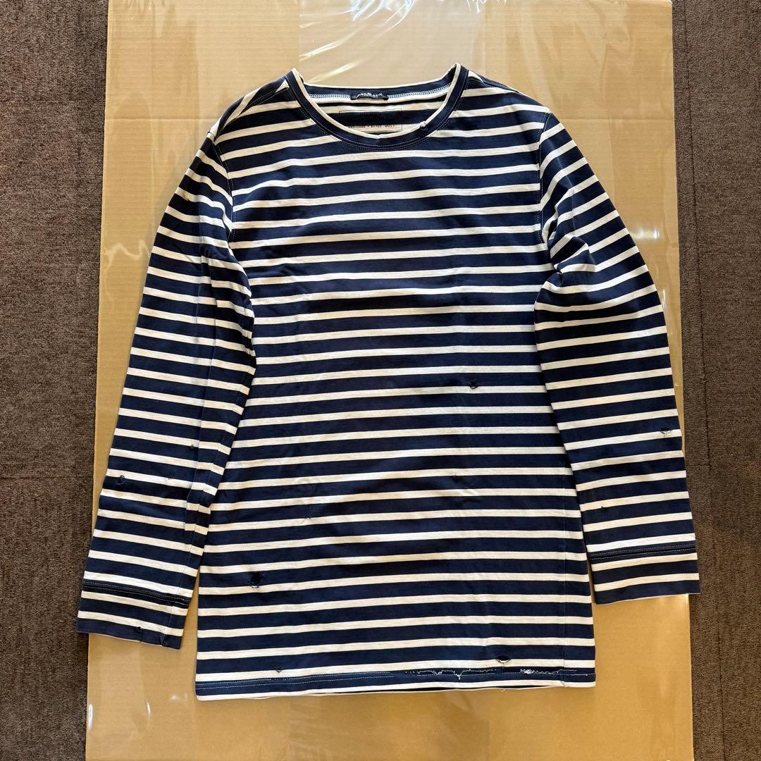 Balmain Homme AW11 ボーダー カットソー