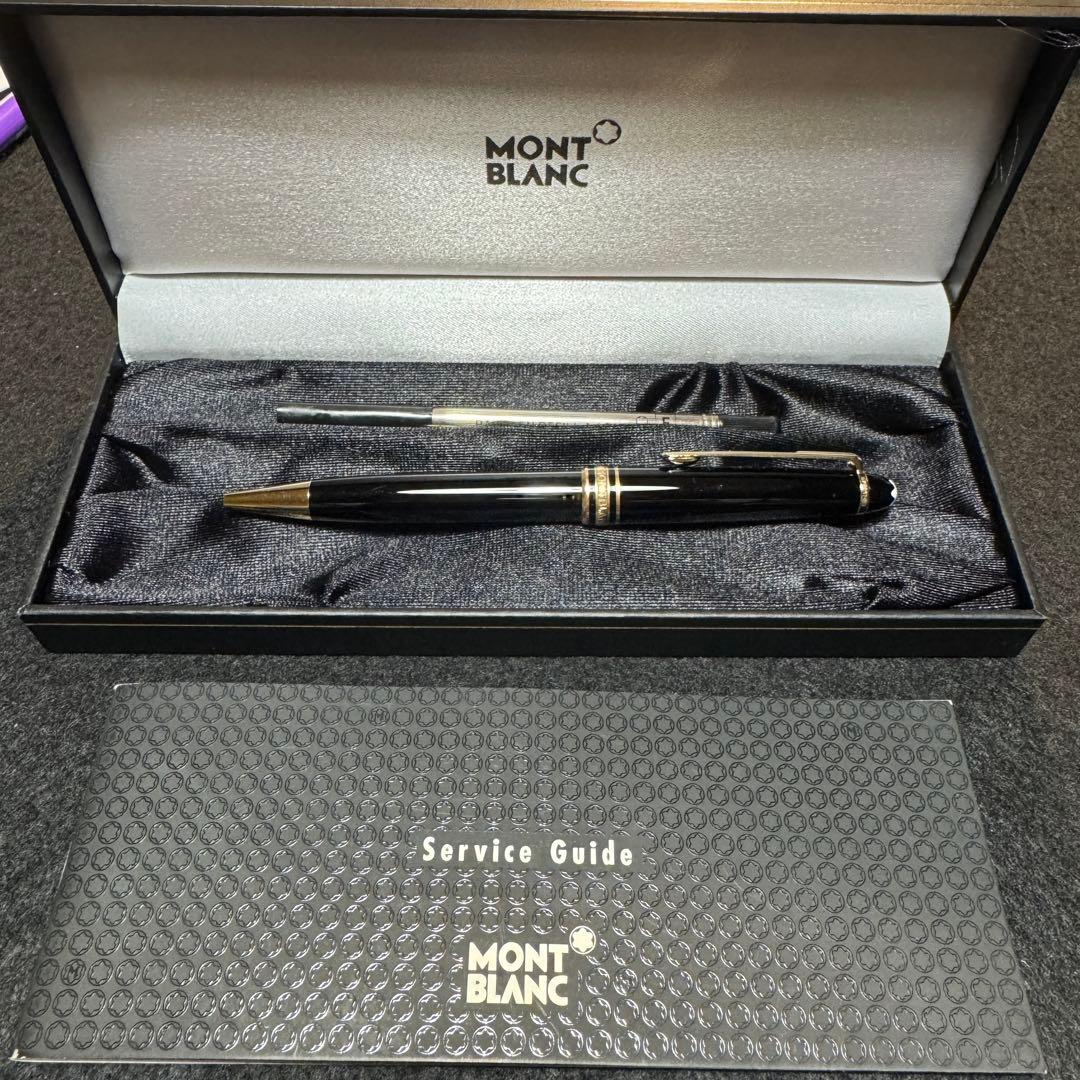 モンブラン マイスターシュテック ゴールド ボールペン 替芯1本付き 極美品
