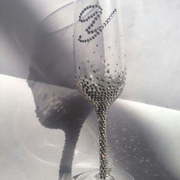 オーダーメイド商品 イニシャルグラス