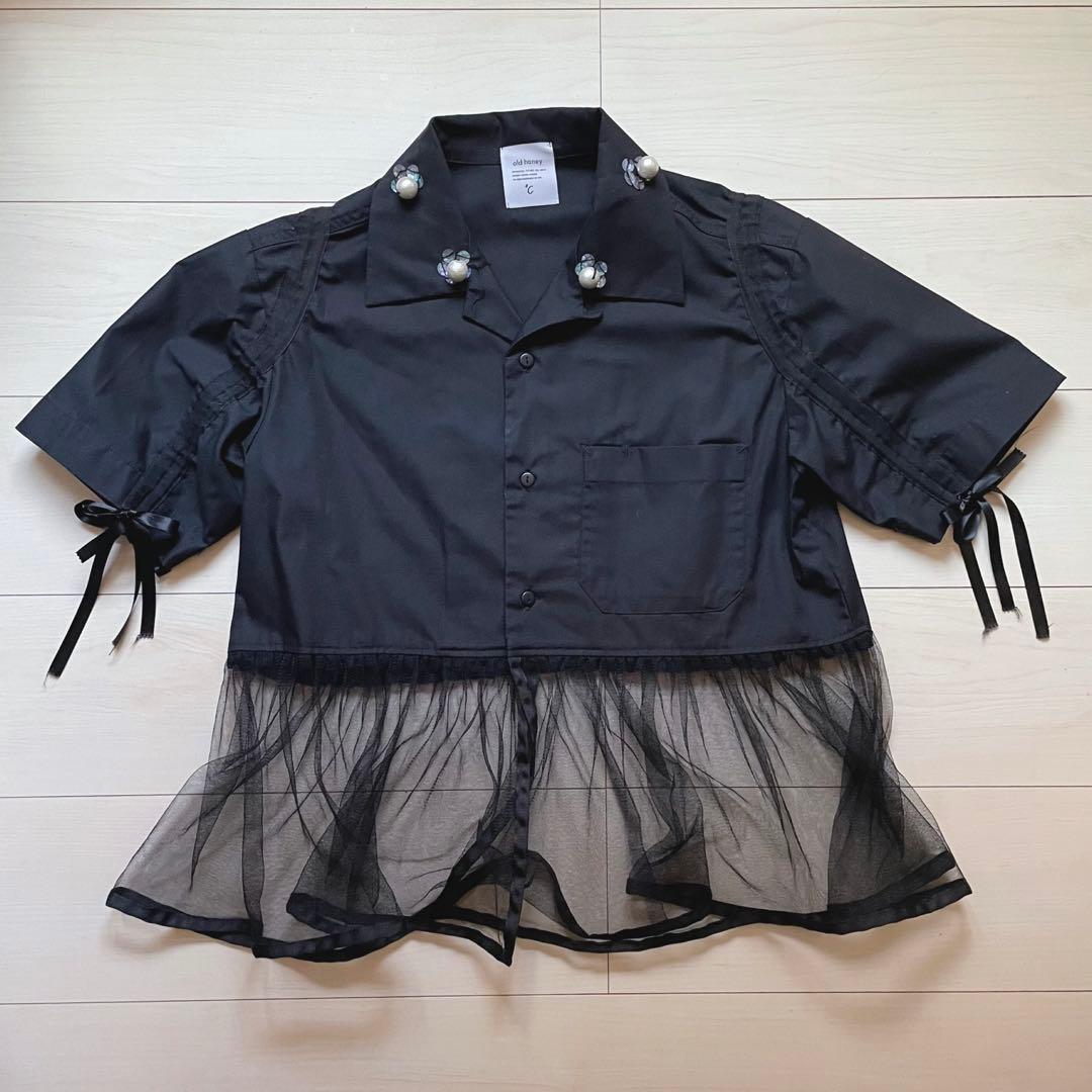 old honey 72℃ shirt Black