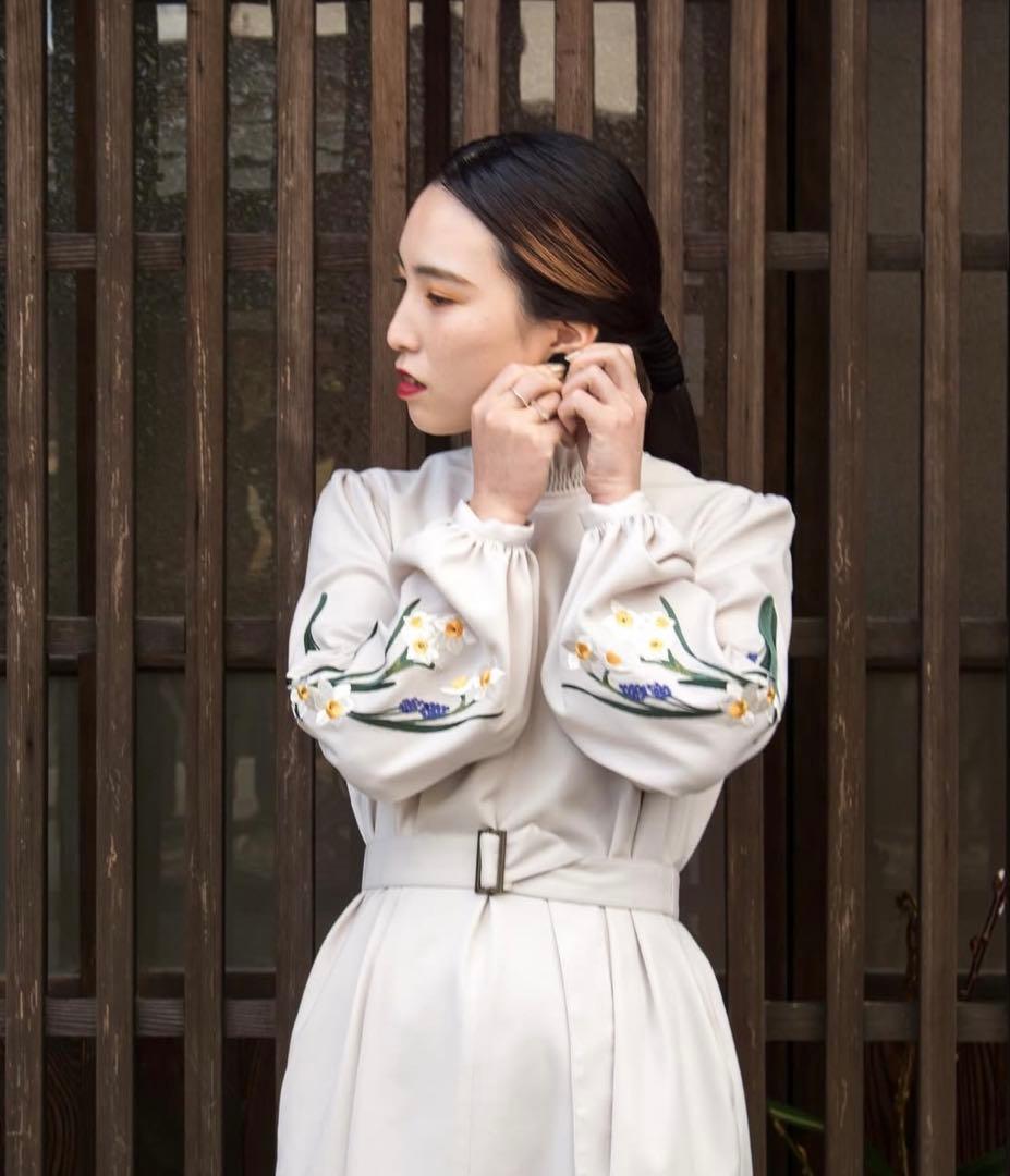 iconology 花を着るワンピース#03【水仙】