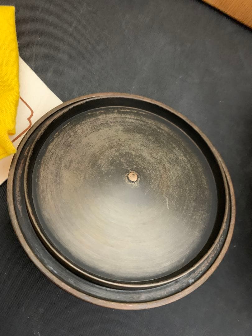 茶道具　真形釜　高橋敬典造　浜松文　浜松地紋　茶釜　栞共箱付き