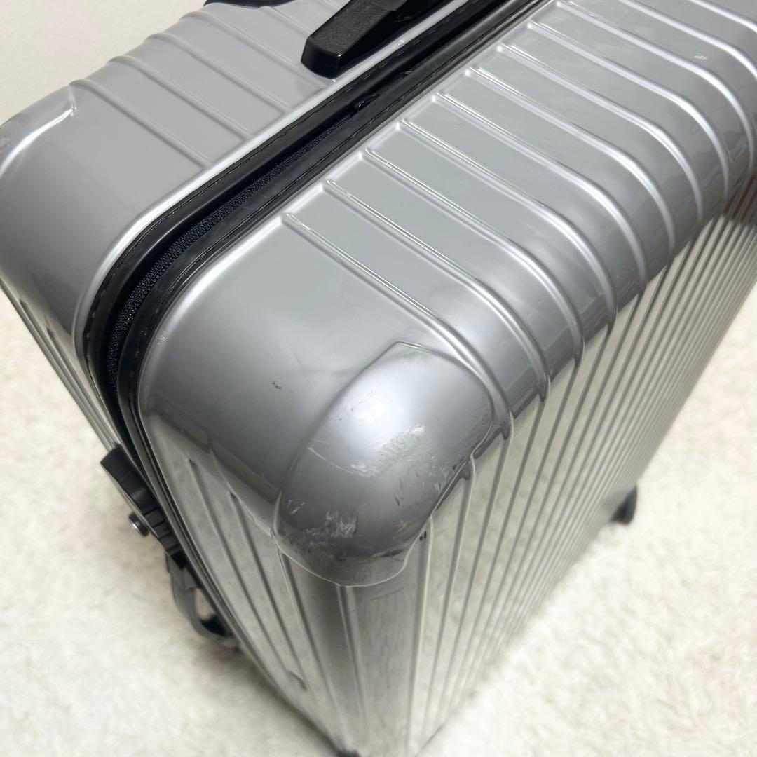 13836✨リモワ サルサ 4輪 TSAロック 特大 シルバー スーツケース