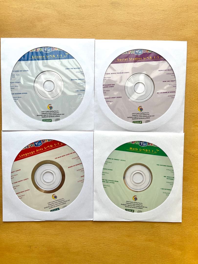CTPLearn to Readレベル1-1 24冊絵本+CD+日本語解説書