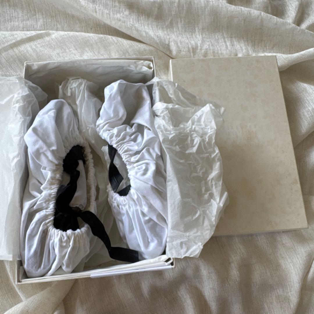 マルジェラ Maison Margiela 足袋 バレエシューズ 黒 37