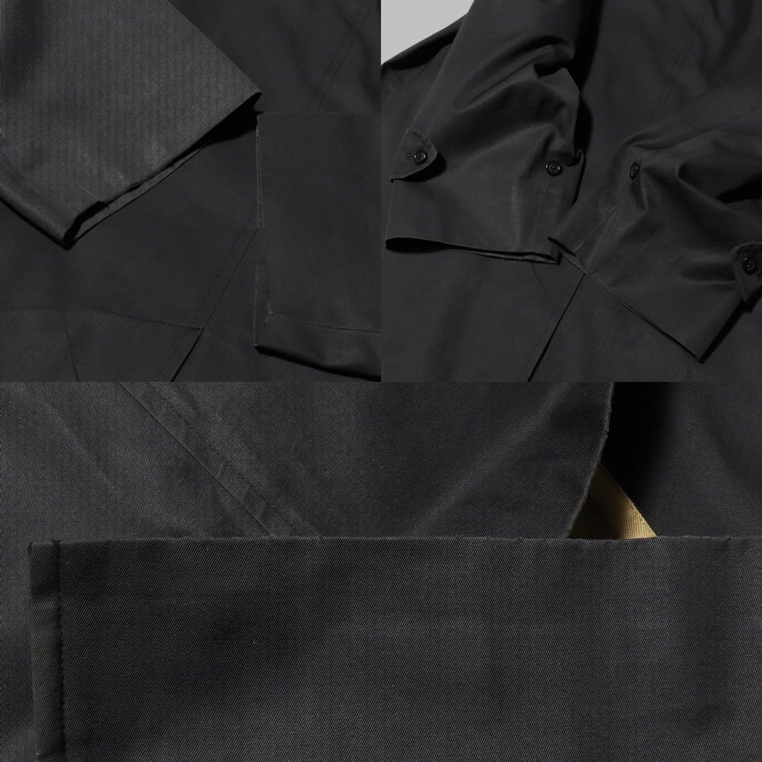 BURBERRY★ノバチェック ライナー ステンカラーコート★ブラック★黒★L