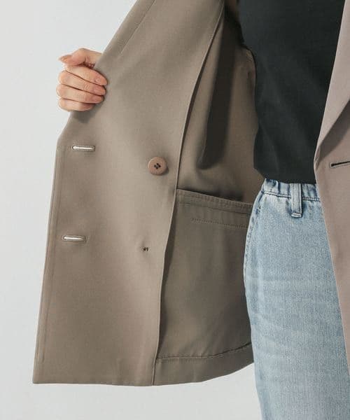 GLOBALWORKウツクシルエットWクロスジャケットとウツクシルエット極み　黒