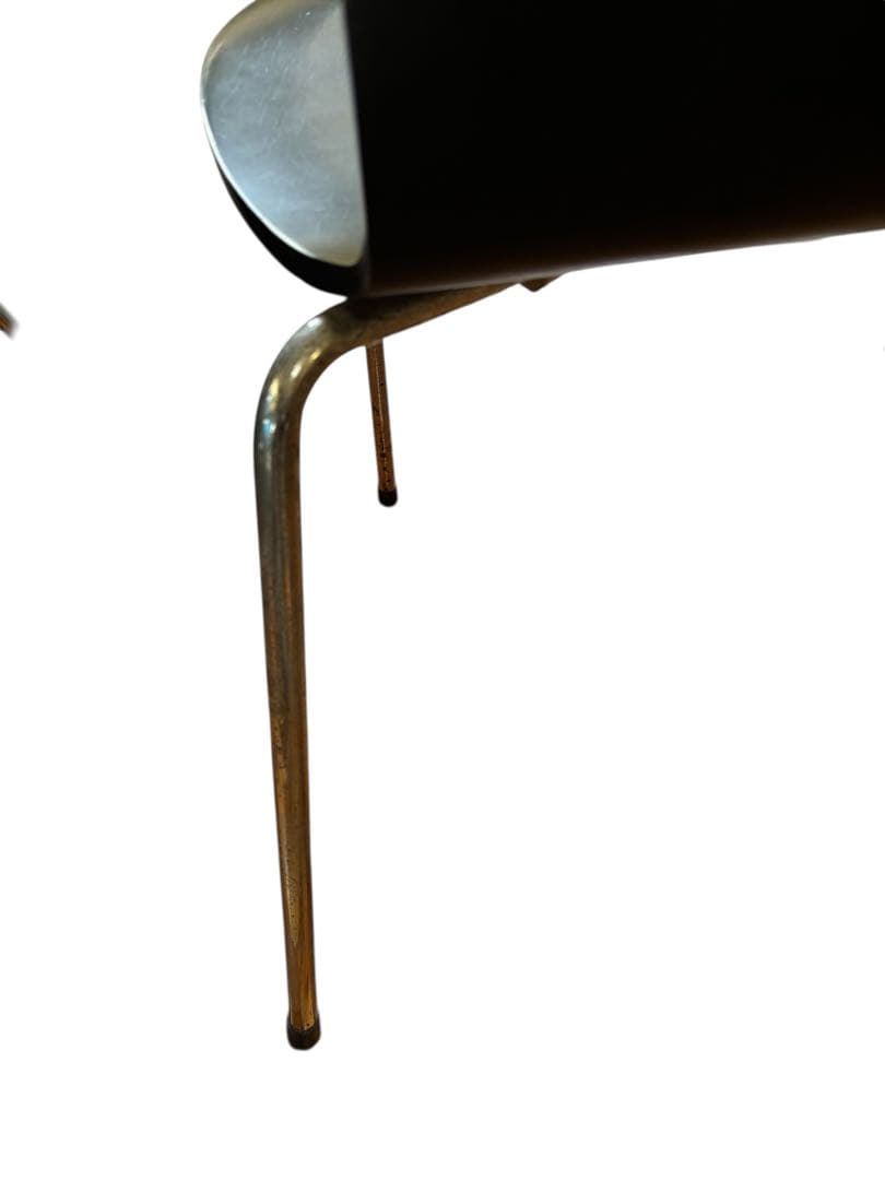 フリッツハンセン アントチェア　ブラック／4本脚　　　2セット