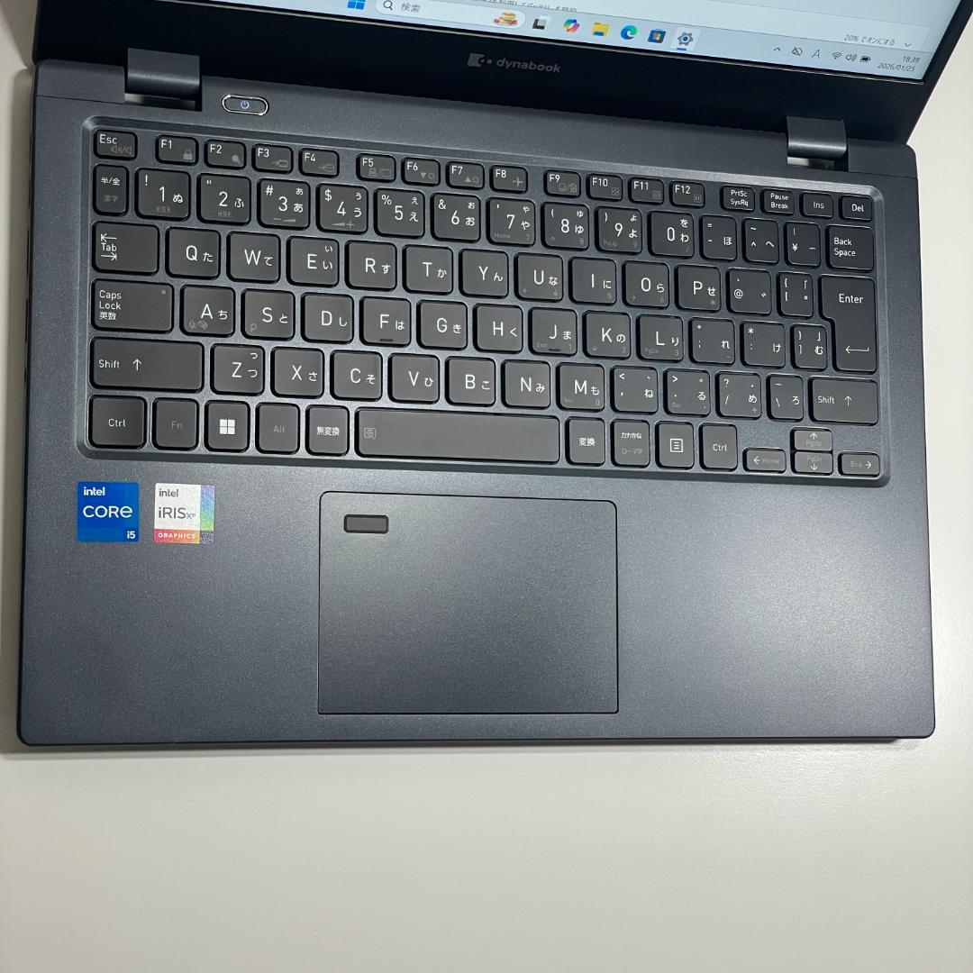 第12世代i5 dynabook G83/KW ノートPC 2023年製 軽量