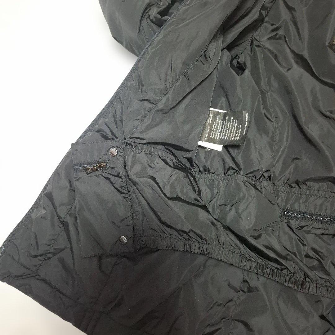 【PRADA　SPORT】ブラック　ナイロン(中綿)ジャケット　 レディースS