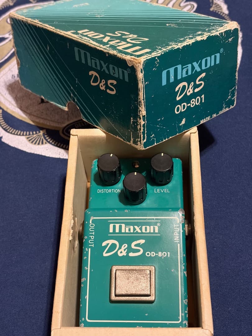 ウ*ズ様 Maxon D&S OD-801ディストーション/ファズ(箱有)