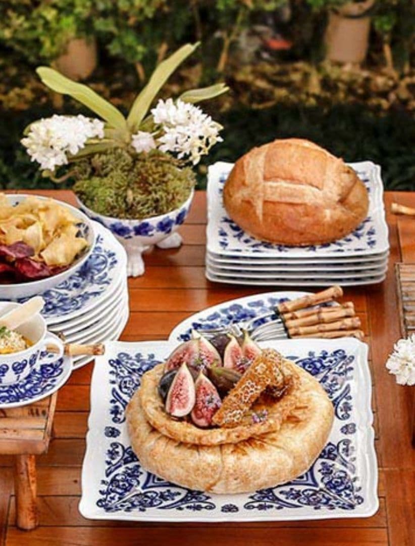 【リチャード ジノリ】バベルブルー スクエアプレート　角皿31cm