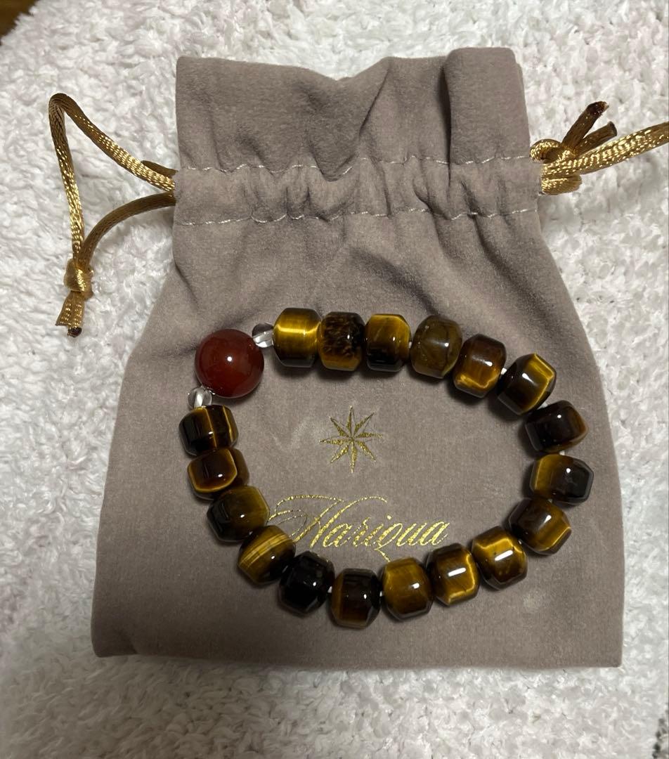 Hariqua ハリックァ　天然石 ブレスレット タイガーアイ