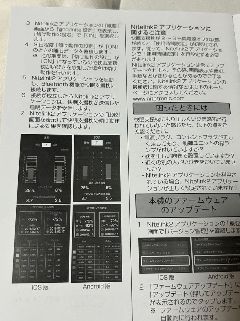 ✨ほぼ未使用品✨ グッナイト　nitetronic いびき対策　快眠支援