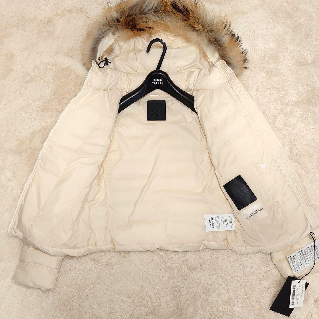 未使用✨TATRAS VARENA ダウンジャケット 25AW 02 アイボリー