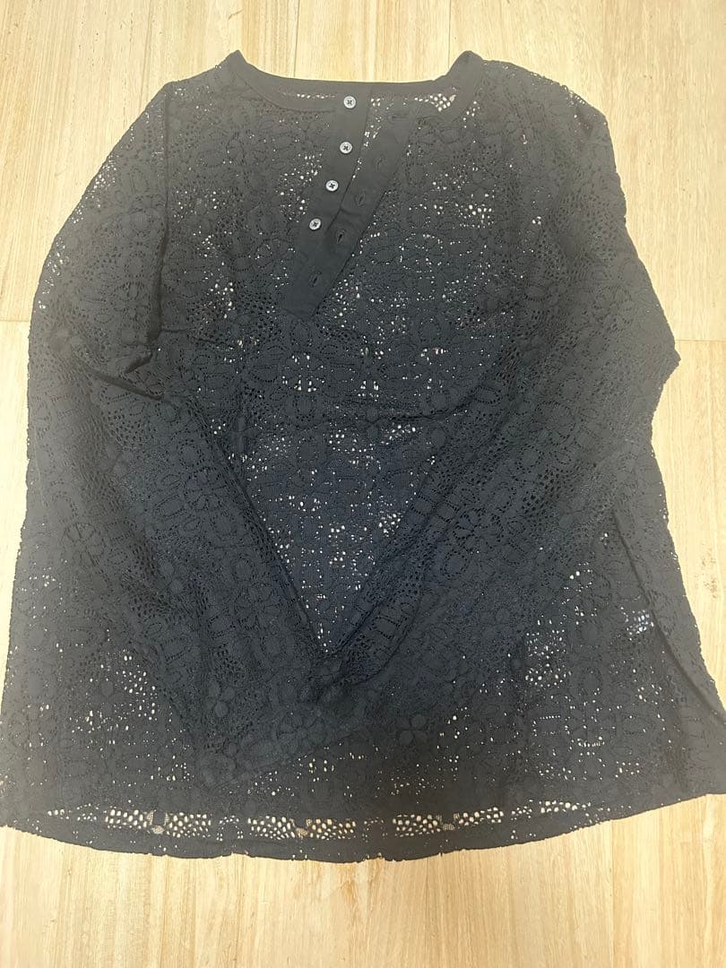 notconventional lace tops レースブラウス