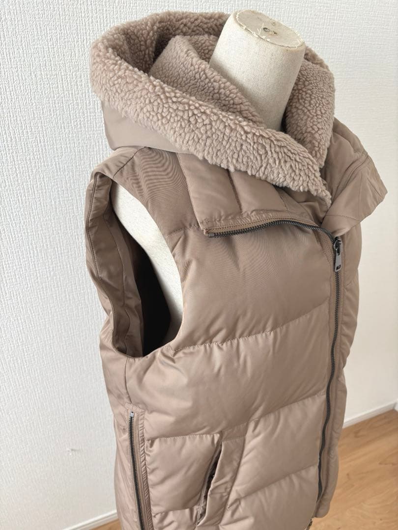 k断捨離中L'Appartement ルーアンドレア ２WAYダウンベスト