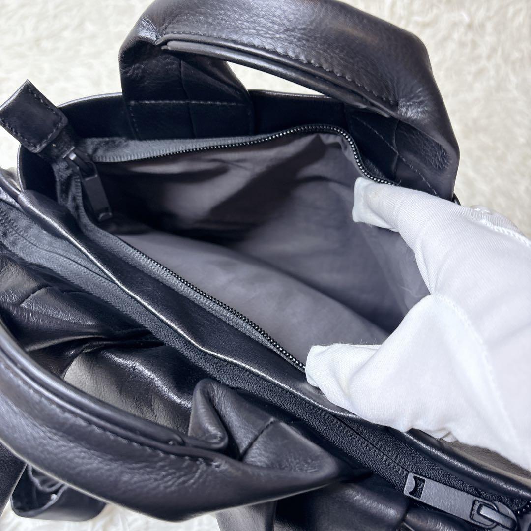 美品✨CAMPER カンペール Globo レザー リュック バックパック 黒