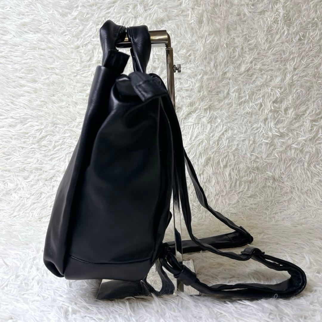 美品✨CAMPER カンペール Globo レザー リュック バックパック 黒