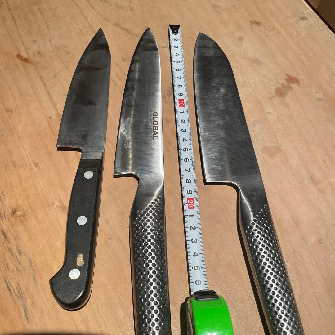 GLOBAL 包丁セット シェフナイフ