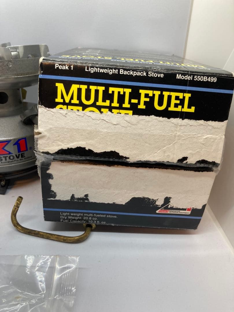 Peak1 malti-fuel stove (550B)97年6月USA製
