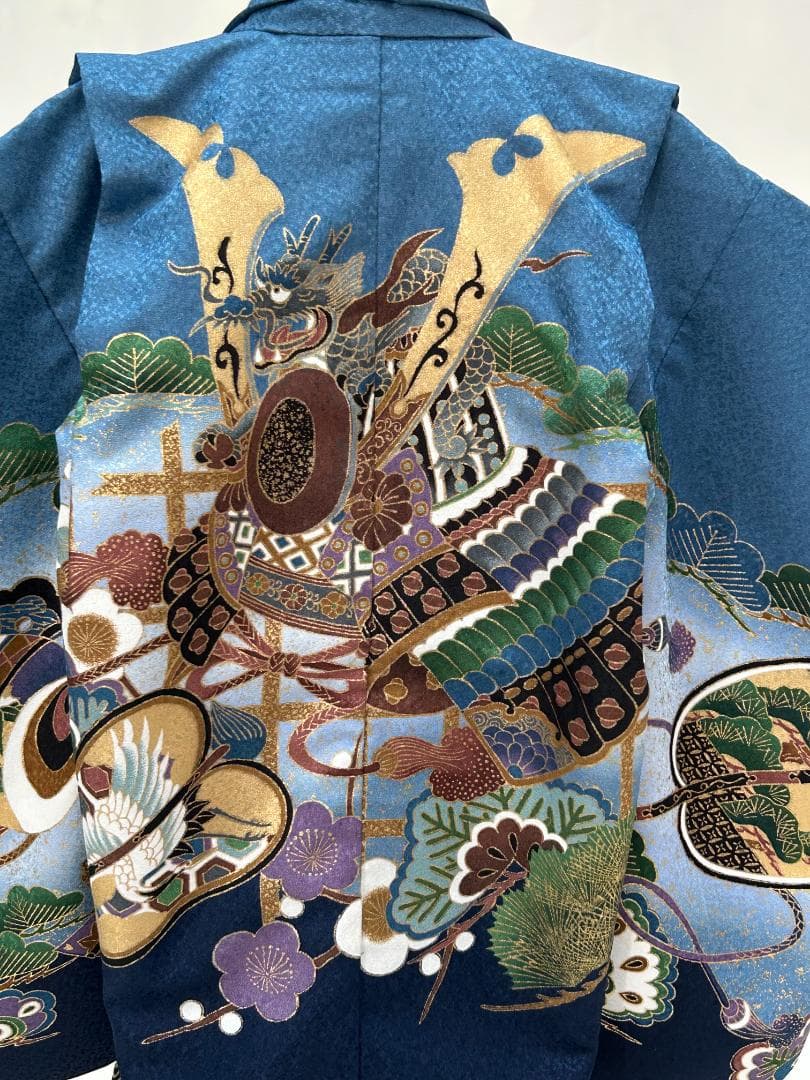 七五三５歳 羽織・着物・長襦袢・袴・帯・懐剣・ 肩上げ済み