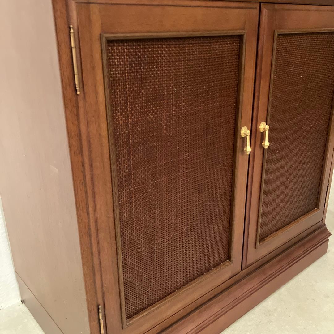 マルニ木工 地中海 シリーズ キャビネット サイドボード ラタン　②