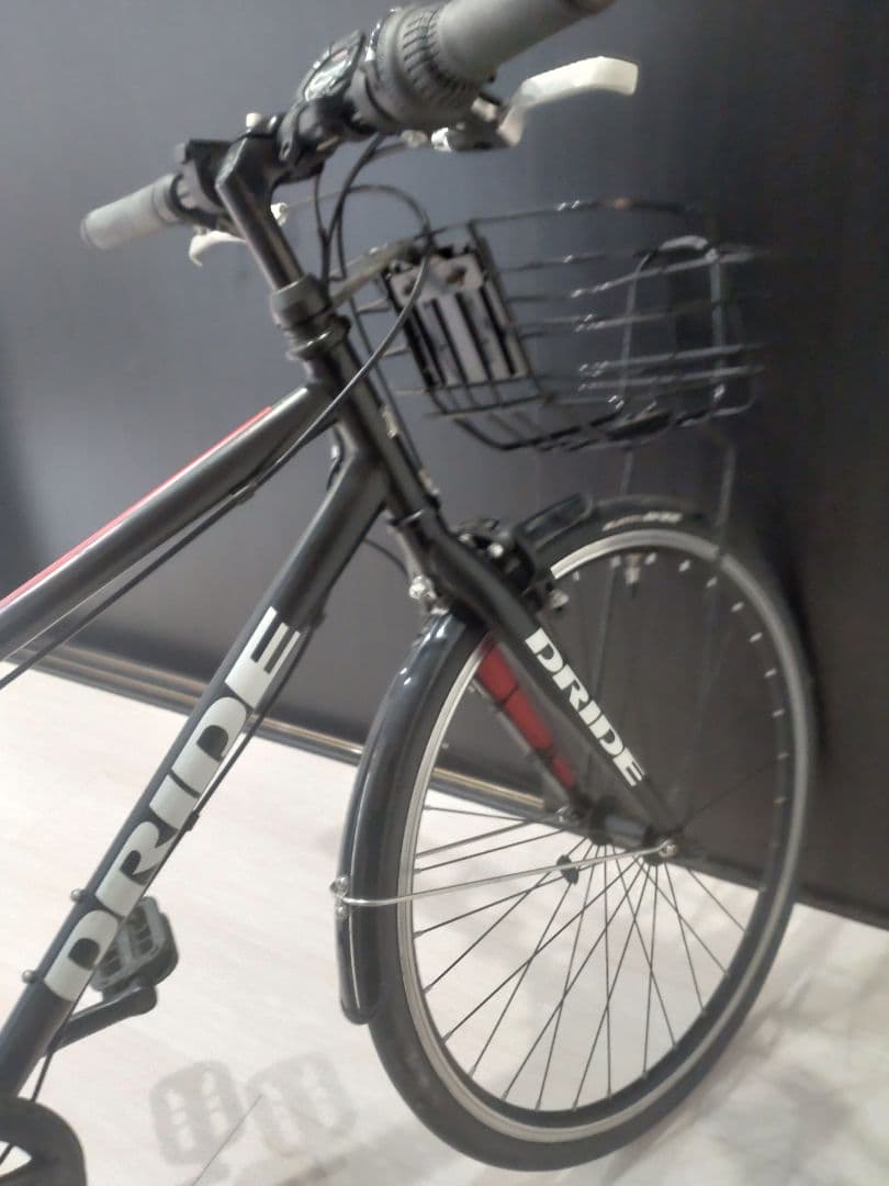 引取歓迎used あさひドライドR246-Jブラック24インチ仏式バルブ空気入付