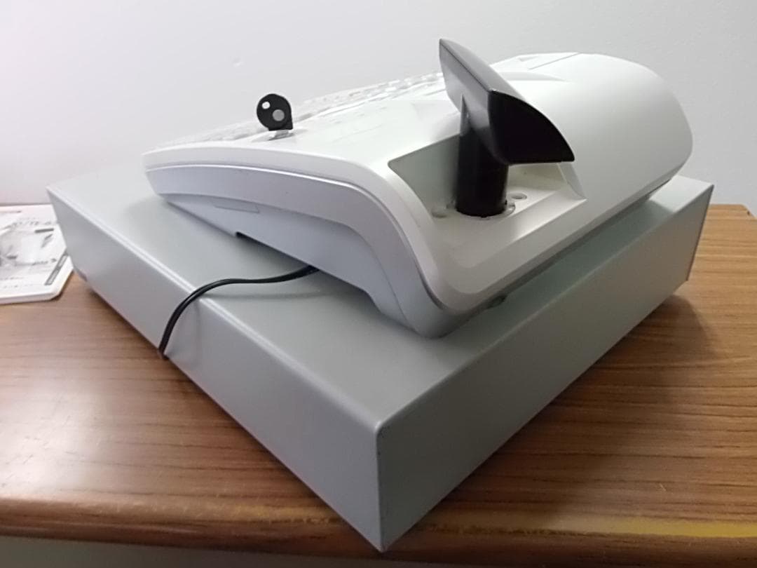 1214店名部門名領収設定無料物販向30部門 カシオTE-5500 レジスター