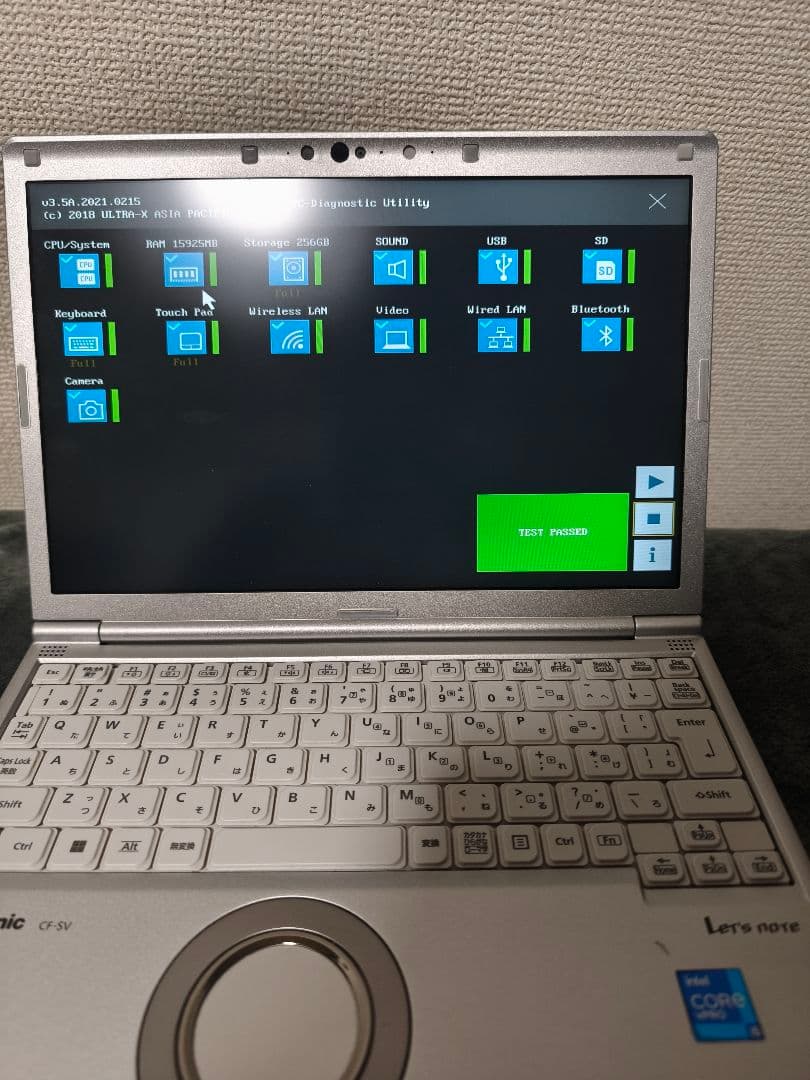 Let’s note CF‑SV1中古品 11世代i5 16GメモリノートPC