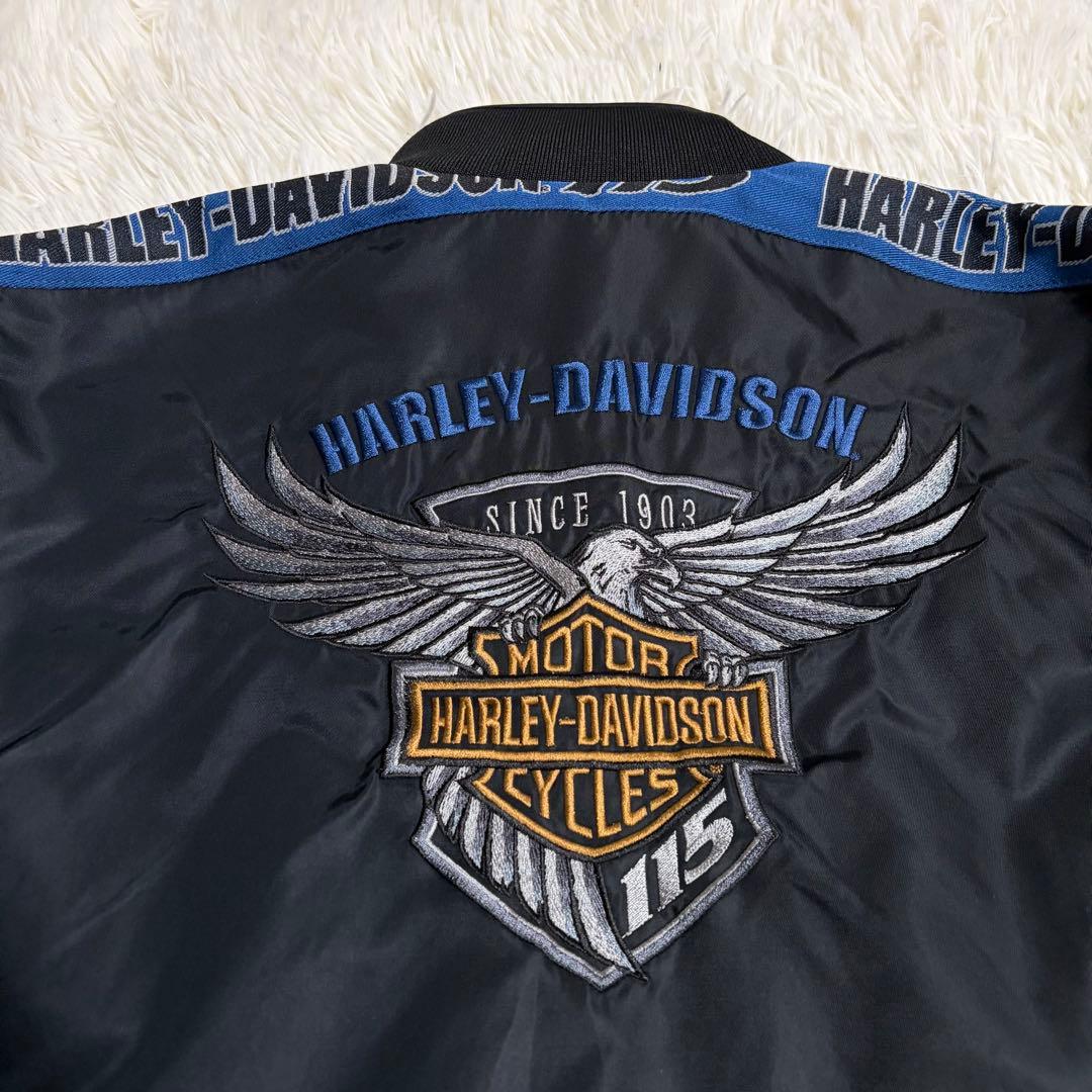 【極美品】Harley-Davidson ジャンパー ブルゾン115周年記念